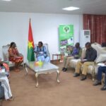 Audience avec Mme Le  Ministre de la Solidarité, de l&rsquo;Action humanitaire, de la Réconciliation nationale, du Genre et de la Famille